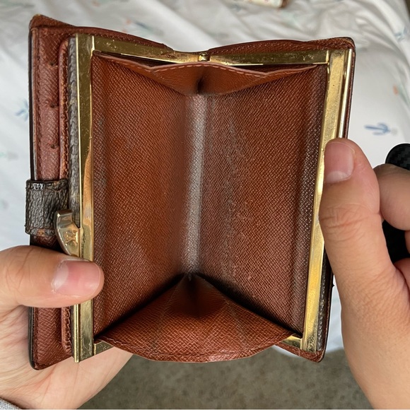 LOUIS VUITTON Monogram French Purse Wallet - Picture 12 of 13